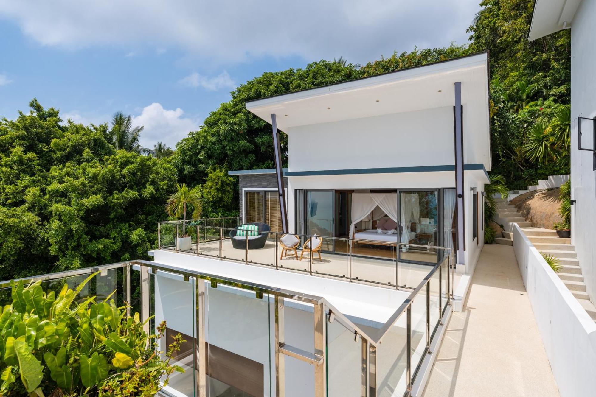 Karpe Diem Villa - Twin Infinity Pools Chaweng Beach Exteriör bild