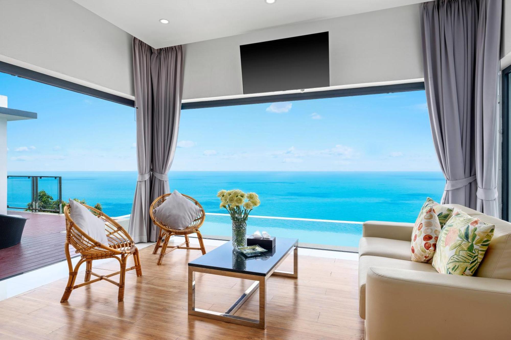 Karpe Diem Villa - Twin Infinity Pools Chaweng Beach Exteriör bild