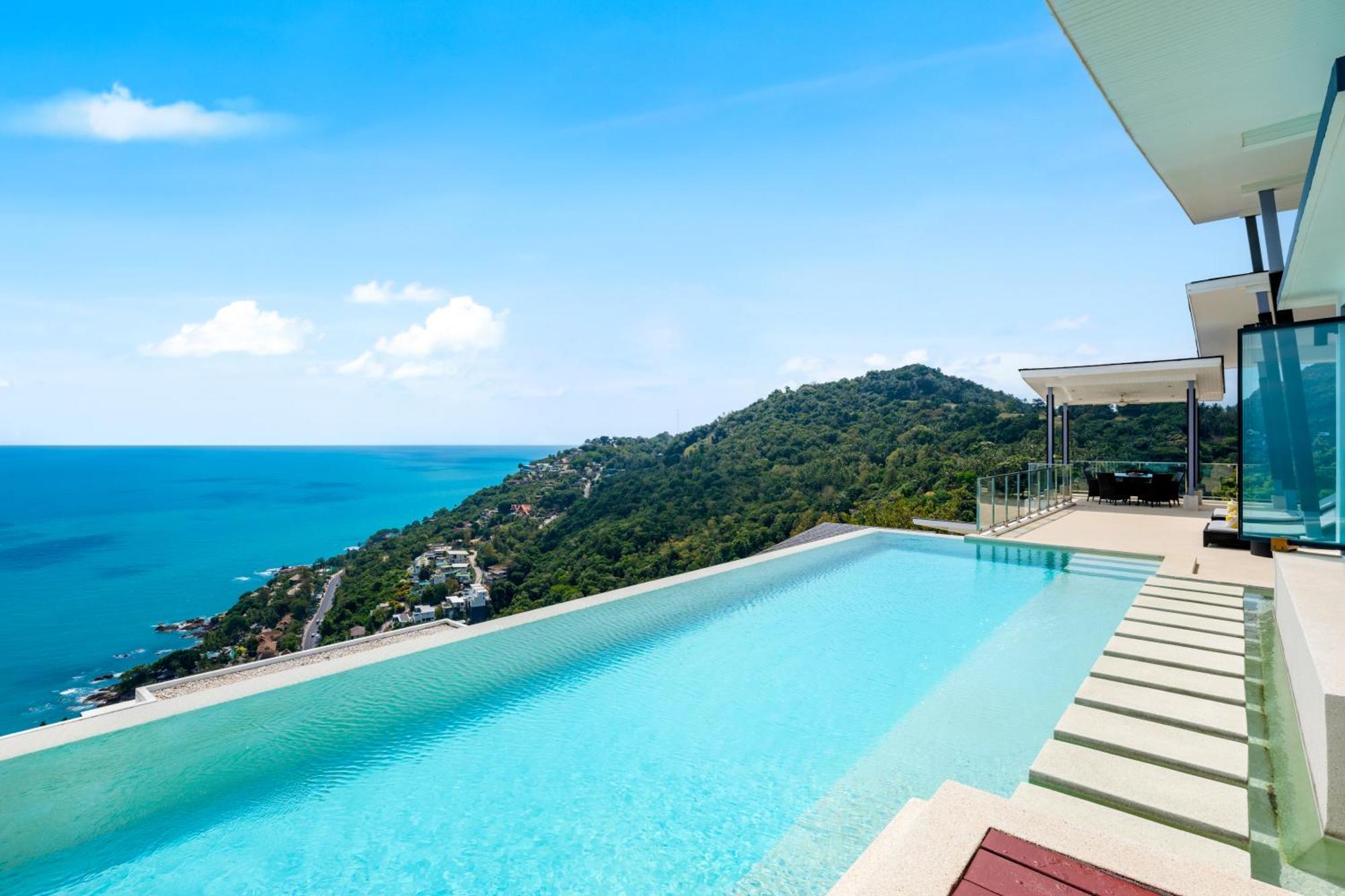 Karpe Diem Villa - Twin Infinity Pools Chaweng Beach Exteriör bild