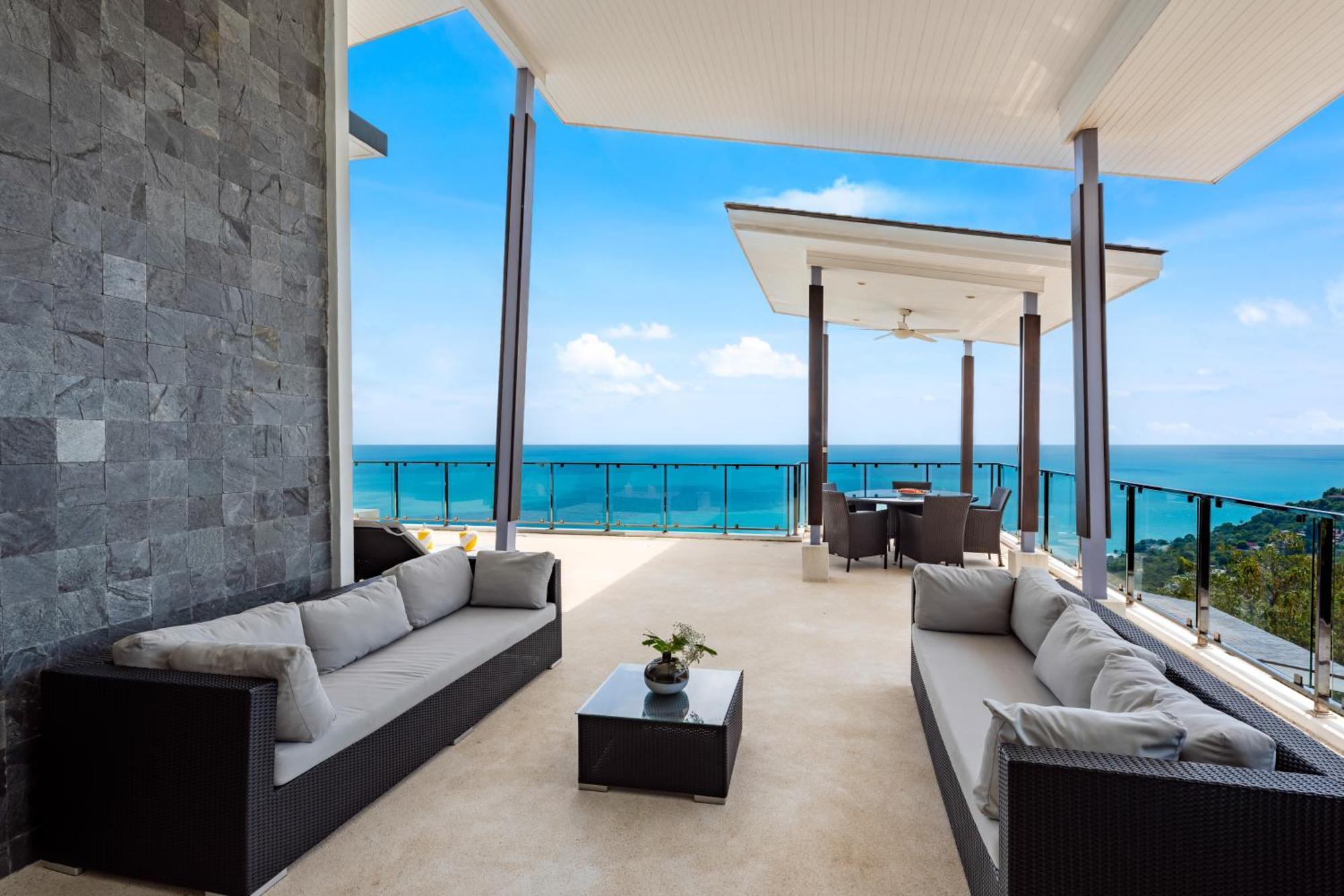 Karpe Diem Villa - Twin Infinity Pools Chaweng Beach Exteriör bild