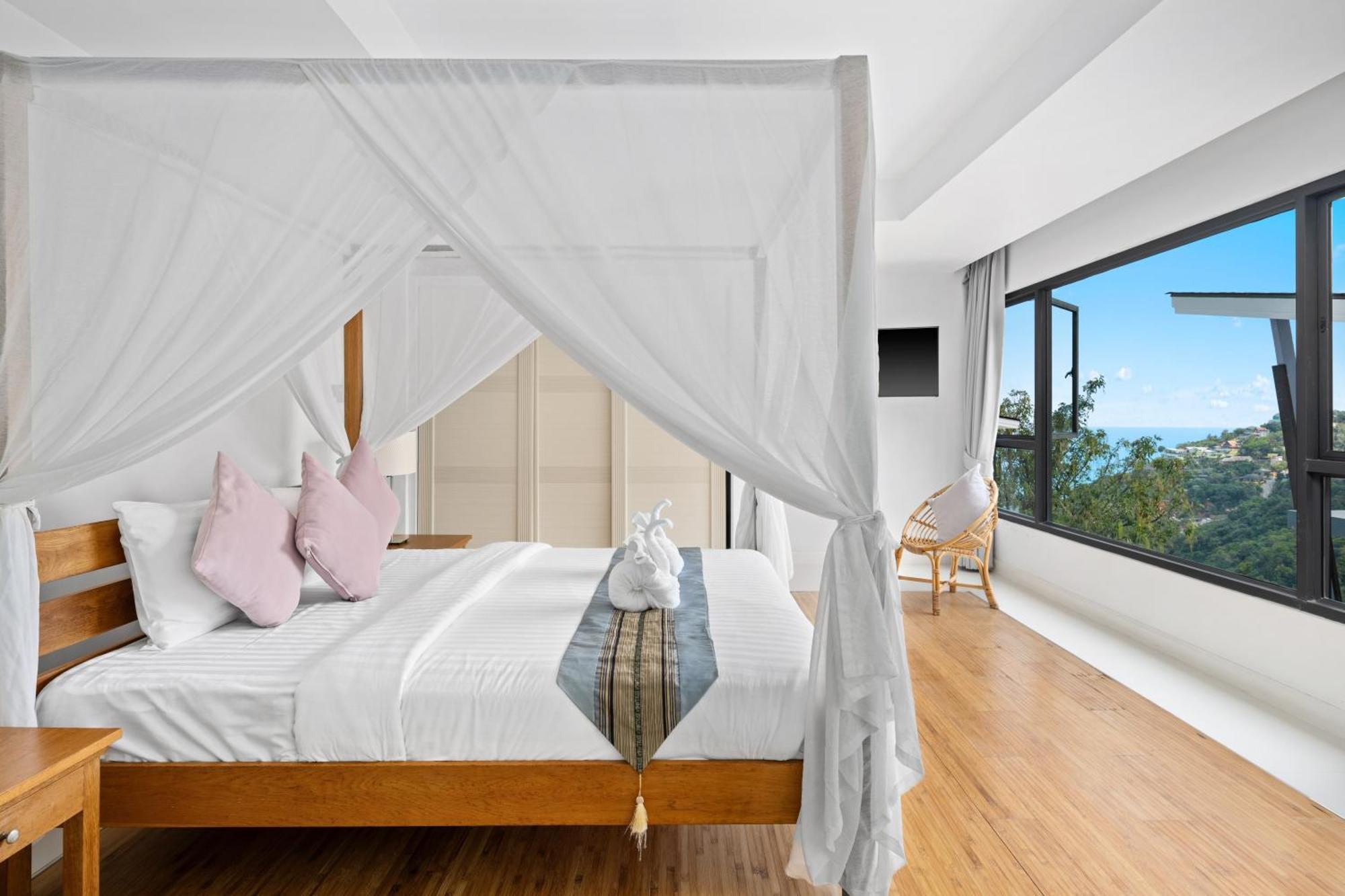Karpe Diem Villa - Twin Infinity Pools Chaweng Beach Exteriör bild