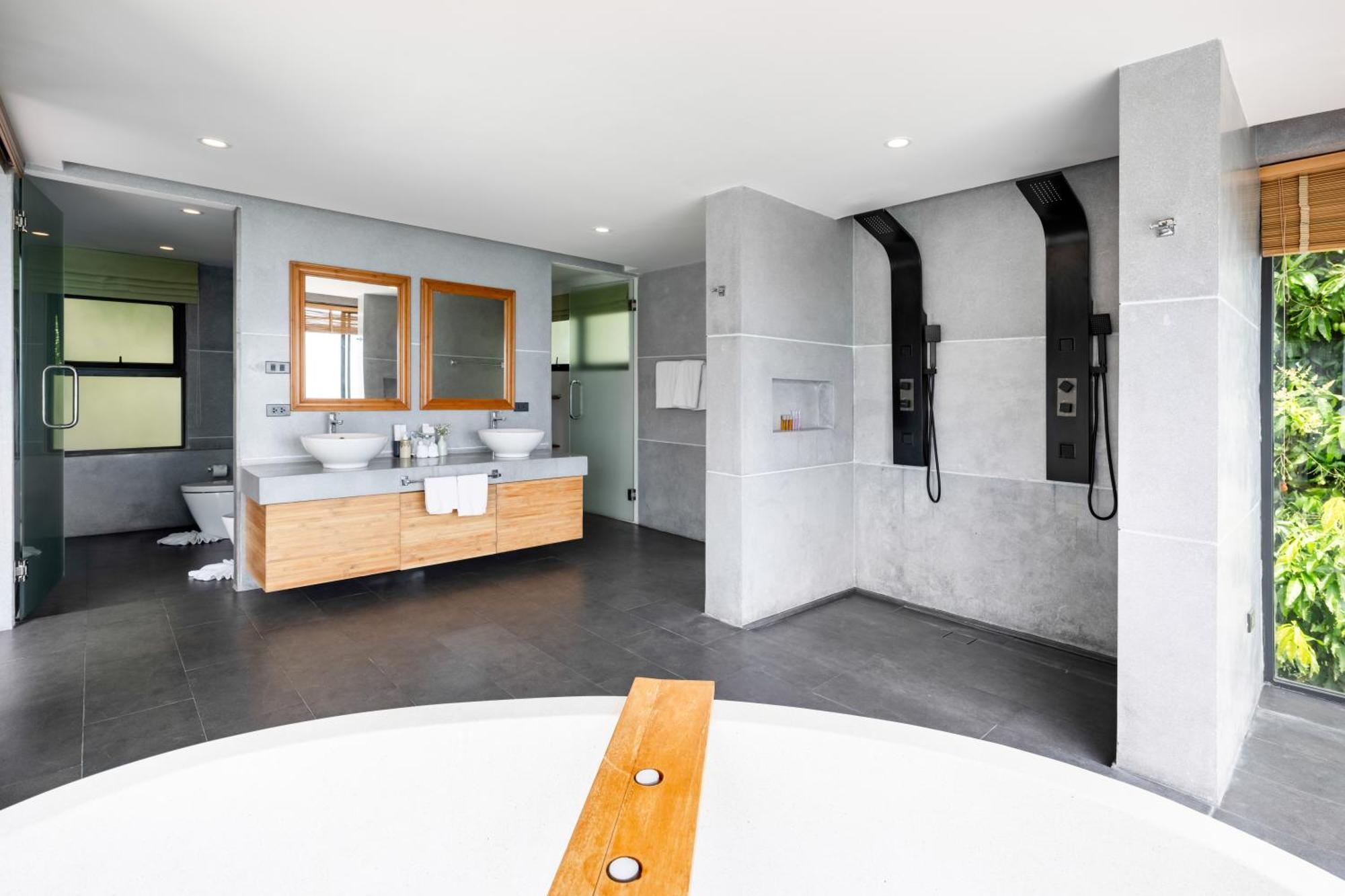 Karpe Diem Villa - Twin Infinity Pools Chaweng Beach Exteriör bild