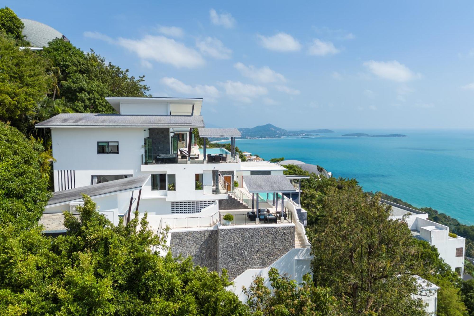 Karpe Diem Villa - Twin Infinity Pools Chaweng Beach Exteriör bild